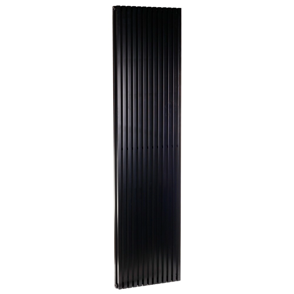 Трубчастий радіатор Betatherm вертикальний Quantum 1 2000x525 (Чорний RAL9005М, підк. №99) Фото - 1